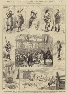 スペインのカルリスト戦争、ビルバオの戦い 作： Alfred Chantrey Corbould